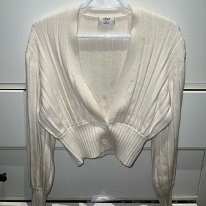 Wilfred plunge front cardigan